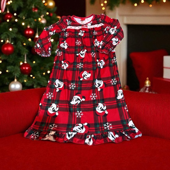 Disney Mickey Mouse Girls Pajamas Nightgown (6) - Picture 1 of 7